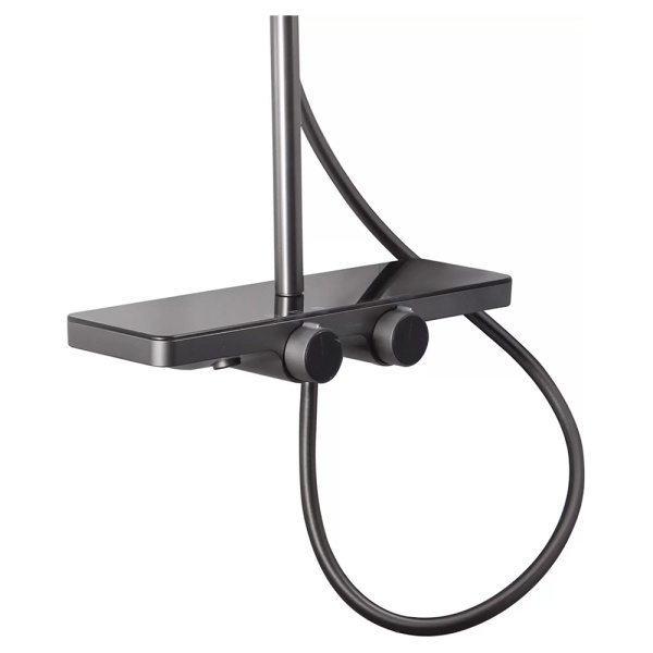 Душевая стойка Maxonor Pure Life Pleasure PL2486-9 оружейная сталь