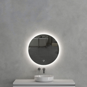 Зеркало с подсветкой AVS Лангано 65x65 см, антипар