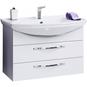 Тумба с раковиной 105 подвесная Аллегро Aqwella Agr.01.10/2