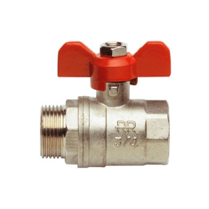 Кран 1" г/ш бабочка Remer 365MF10