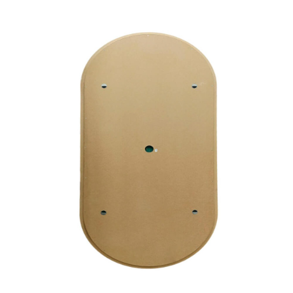 Зеркало 700x1200 Bari Art&Max AM-Bar-700-1100-DS-F-White