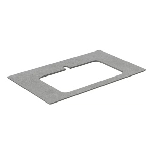 Тумба 800 2ящ Белый + столешница Про Дабл антрацит + раковина PLAZA Modern KERAMA MARAZZI Тумба 800 2ящ Белый + столешница Про Дабл антрацит + раковина PLAZA Modern KERAMA MARAZZI