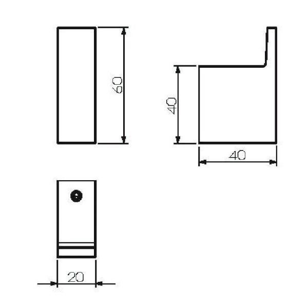 Крючок LANGBERGER 70331A-BP