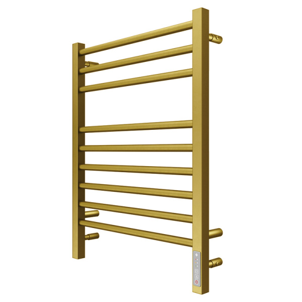 Полотенцесушитель электрический Terminus Сицилия П9 50x70 sensor quick touch, матовое золото