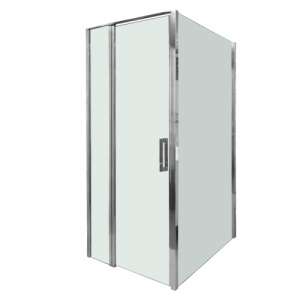 Душевой уголок AVS Ультра 100x100 профиль хром, стекло прозрачное