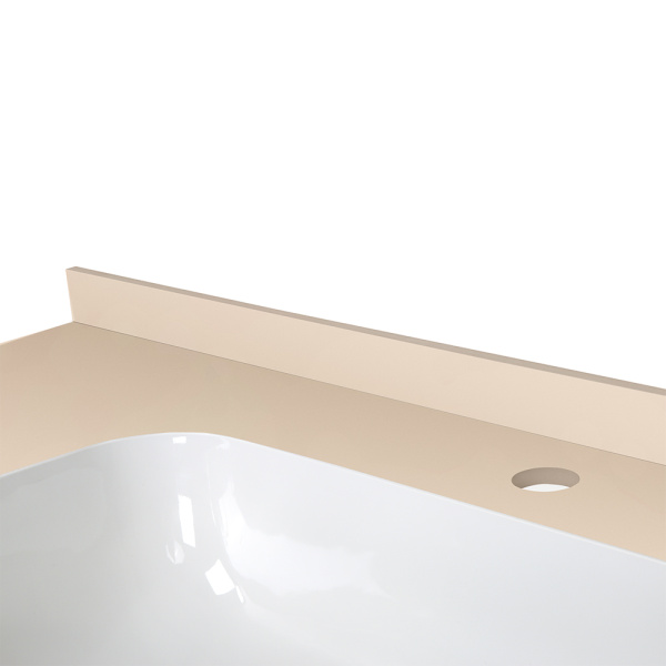 Раковина мебельная AVS Шарм 120x56 L белая/кремовая